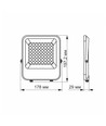 Projecteur LED 30W - 130lm/W, 3900lm, IP65, 5000K, extérieur, lampe de chantier