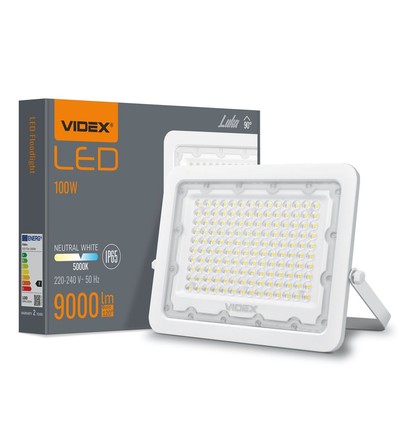 Projecteur LED 100W - 5000K, IP65, IK07, angle 90°, extérieur