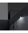 Projecteur LED 10W - 95lm/W, IP65, 5000K, noir, extérieur