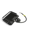 Projecteur LED 50W avec détecteur - 4750lm, IP65, 5000K, noir, extérieur, lampe de chantier