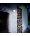 Projecteur LED 50W avec détecteur - 4750lm, IP65, 5000K, noir, extérieur, lampe de chantier