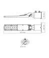 30W lampe de rue LED - Ø60mm, IP65, 5000K