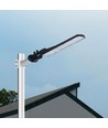 Lampadaire LED 50W - 100lm/W, IP65, 5000K, blanc neutre, garantie 2 ans