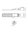 Lampadaire LED 50W - 100lm/W, IP65, 5000K, blanc neutre, garantie 2 ans