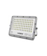 Projecteur LED Solara 50W avec panneau solaire - 1000lm, IP65, 5000K, gris, incl. télécommande et panneau solaire
