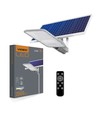 Lampadaire solaire LED - 2500 lumens, avec télécommande, solaire, IP65