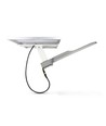 Lampadaire solaire LED - 2500 lumens, avec télécommande, solaire, IP65
