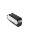 Applique murale LED solaire 500lm avec détecteur - IP54, 5000K, noir, détecteur de mouvement, extérieur