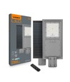 Lampadaire solaire LED - 2300 lumens, détecteur de mouvement, IP65