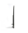 Lampadaire solaire LED - 2300 lumens, détecteur de mouvement, IP65