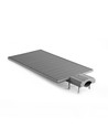 Lampadaire solaire LED - 2300 lumens, détecteur de mouvement, IP65