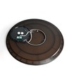 Plafonnier LED 44W avec backlight - Ø50cm, IP54, noir, 3-CCT, 109lm/W, source lumineuse incluse