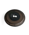 Plafonnier/Applique murale LED 22W avec rétroéclairage - IP54, Noir, CCT réglable, Ø29,3cm, 2400lm