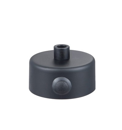 Halo Design - Mini Rosace pour 2 lampes - noir
