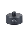 Halo Design - Mini Rosace pour 2 lampes - noir