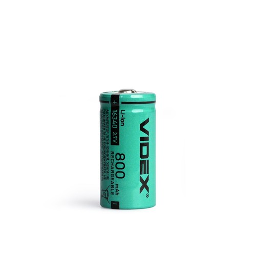 Batterie lithium-ion 16340 - 800mAh, sans protection thermique