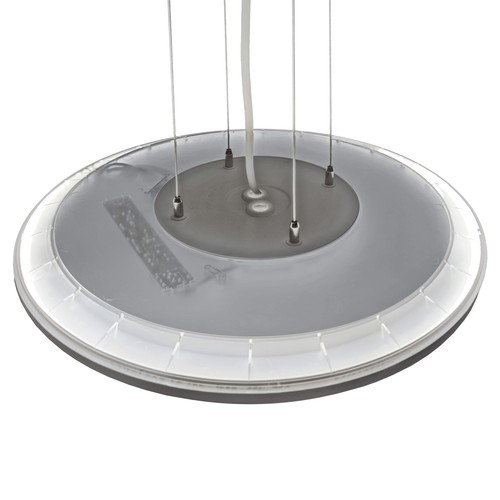 Nymphea Plat Duo 48W - CCT, 230V, 120°, IP54, Ø500x26mm, blanc, rond.