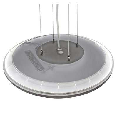 Nymphea Plat Duo 48W - CCT, 230V, 120°, IP54, Ø500x26mm, blanc, rond.
