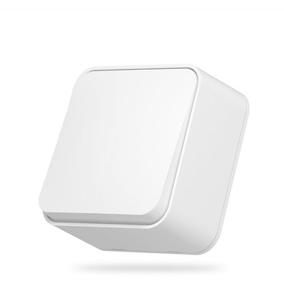 Interrupteur en saillie 1 canal - 68x68mm, IP20, blanc