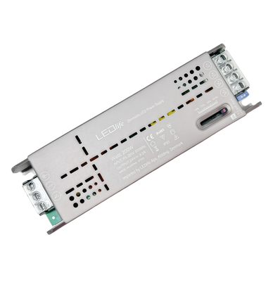 Alimentation 200W / 24V DC dimmable par curseur - 8.3A