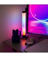 Lot de 2 lampes de table RGBIC - 33 cm, effet lumineux 360°