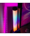 Lot de 2 lampes de table RGBIC - 43 cm, effet lumineux 360°