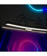 Lumière d'écran incurvée CCT - 40 cm de large, pour écran PC, avec commande tactile