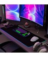 Tapis de souris RGB - 80x30cm, charge sans fil pour mobile