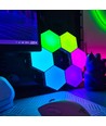 Lot de 10 Appliques Murales Hexagonales RGBIC