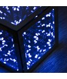 Cube infini 10x10 RGBIC - Effet 3D, télécommande, USB