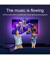 Bande LED TV de 3,8 m avec caméra TV - convient pour TV de 55-65", 12W, 30 LED/m