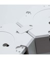 Lot de 10 Appliques Murales Hexagonales RGBIC