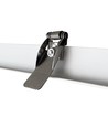 Cadre encastrable pour panneau LED 60x60 - Livré assemblé, s'adapte à Troldtekt sans ajustement, bord blanc
