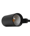 Spot sur rail triphasé 28W RA90 CCT réglable - 110lm/W, noir, CCT + luminosité réglables, sans scintillement