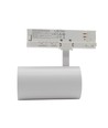 Spot sur rail triphasé 28W RA90 CCT réglable - 110lm/w, blanc, CCT + luminosité réglables, 3200lm, sans scintillement