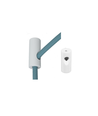 Suspension de lampe blanche - Pour ex. lampes suspendues