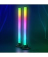 2 barres lumineuses ambiantes RGBIC - 32 cm, Bluetooth