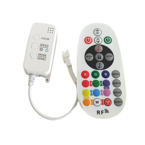 Contrôleur RGBIC avec télécommande - Infrarouge, 12V (144W), 24V (288W)