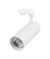 VT-47050 spot sur rail 40W - COB LED, 3en1, boîtier blanc, réflecteur blanc, couvercle arrière blanc