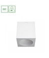 Chloe encastré 7W - CCT, 230V, 45°, IP20, UGR19, Ø90x100mm, blanc, carré