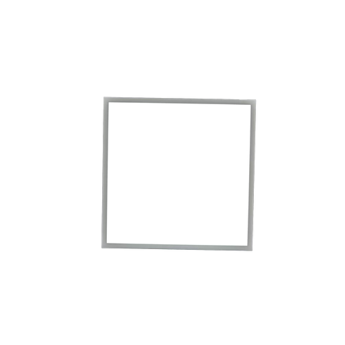 Dalle LED 60x60, 40W - Hauteur:32mm, 120lm/W, IP65, cadre blanc