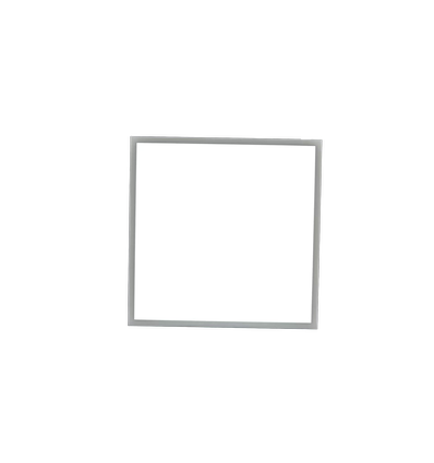 Dalle LED 60x60, 40W - Hauteur:32mm, 120lm/W, IP65, cadre blanc