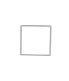 Dalle LED 60x60, 40W - Hauteur:32mm, 120lm/W, IP65, cadre blanc