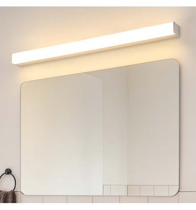 Applique miroir salle de bain RA90 SKÄR 120cm, 20W - IP44, Blanc