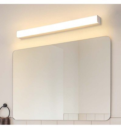 Applique miroir salle de bain RA90 SKÄR 80cm, 19W - IP44, blanc