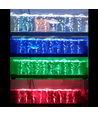 Luminaire pour aquarium 60 cm - 16W, compatible avec pompe à air, RGB+NW, IP68