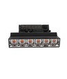 Rail LED 36W triphasé RA92 orientable - Noir, 23,5 cm