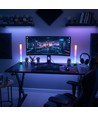 2 barres lumineuses ambiantes RGBIC - 42 cm, Bluetooth