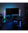 2 barres lumineuses ambiantes RGBIC - 32 cm, Bluetooth