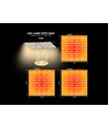 Quantum lampe de croissance 180W - Incl. suspension, spectre complet, sans ventilateur, IP65